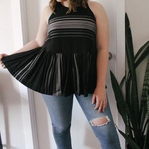 Peplum Tank Top